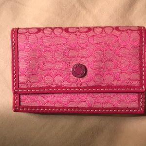 Coach mini wallet